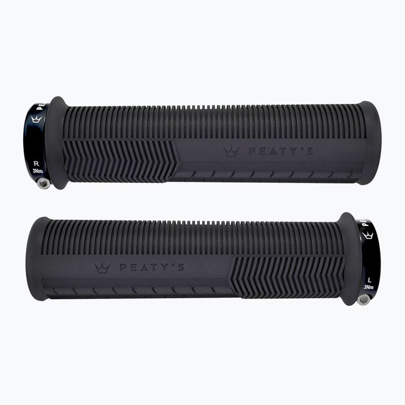 Peaty's Monarch Mushroom Thin handlebar grips black