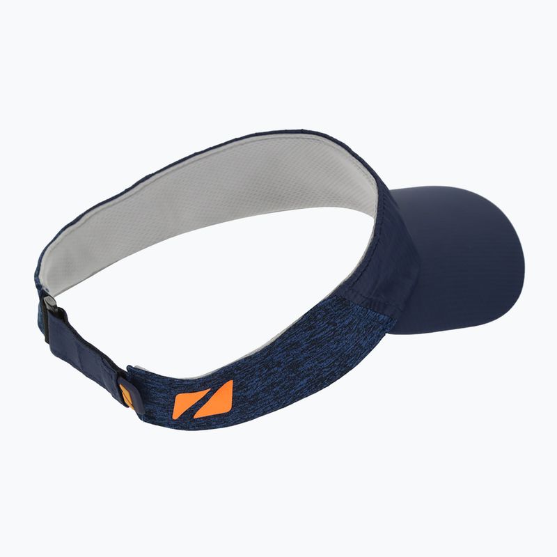 Running visor ZONE3 Lightweight Race Visor navy/blue marl/reflective silver 2