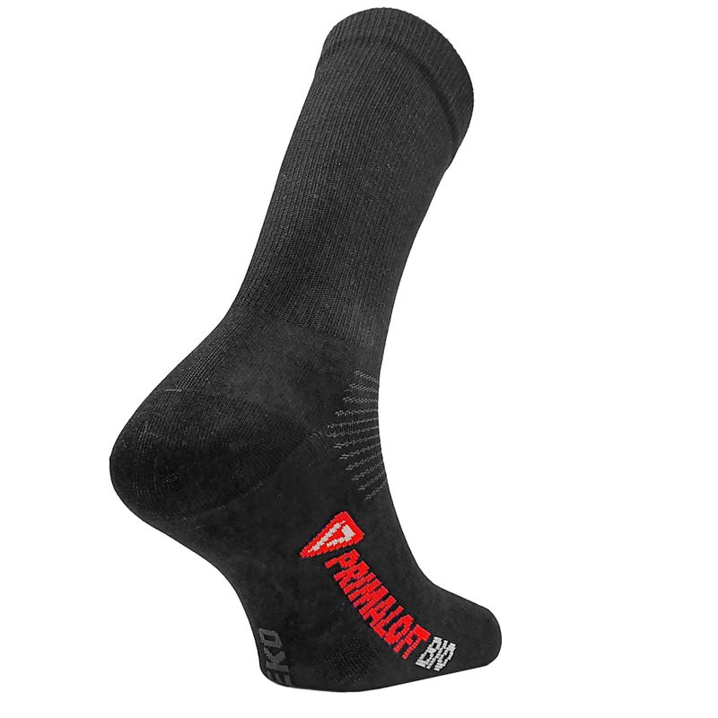 Trekking socks TEKO Ecobaseliner 1.0 Primaloft Bio black 3