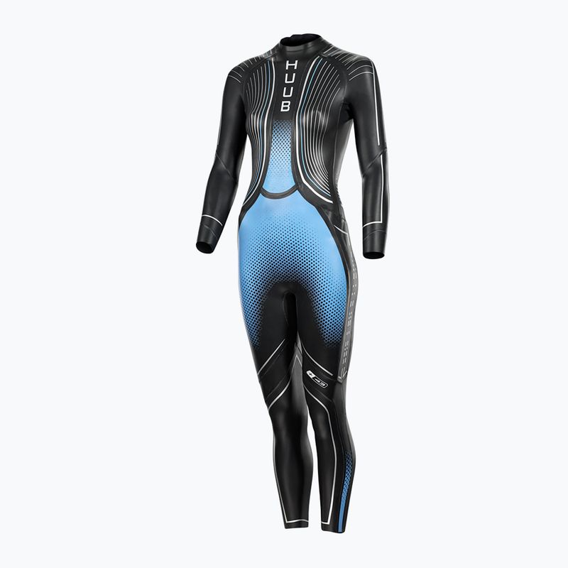 Women's triathlon wetsuit HUUB Agilis Brownlee 3:3 black/blue FRE33WS 9