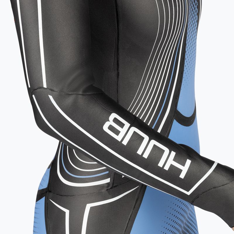 Women's triathlon wetsuit HUUB Agilis Brownlee 3:3 black/blue FRE33WS 5