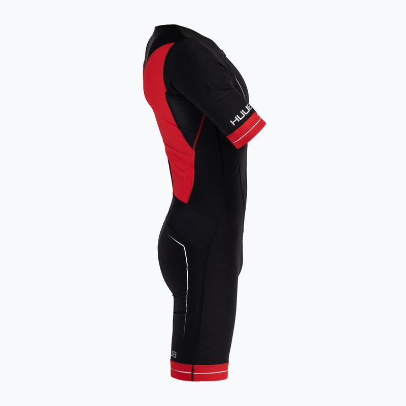 Men's HUUB Race Long Course Tri Suit black/red RCLCS 3