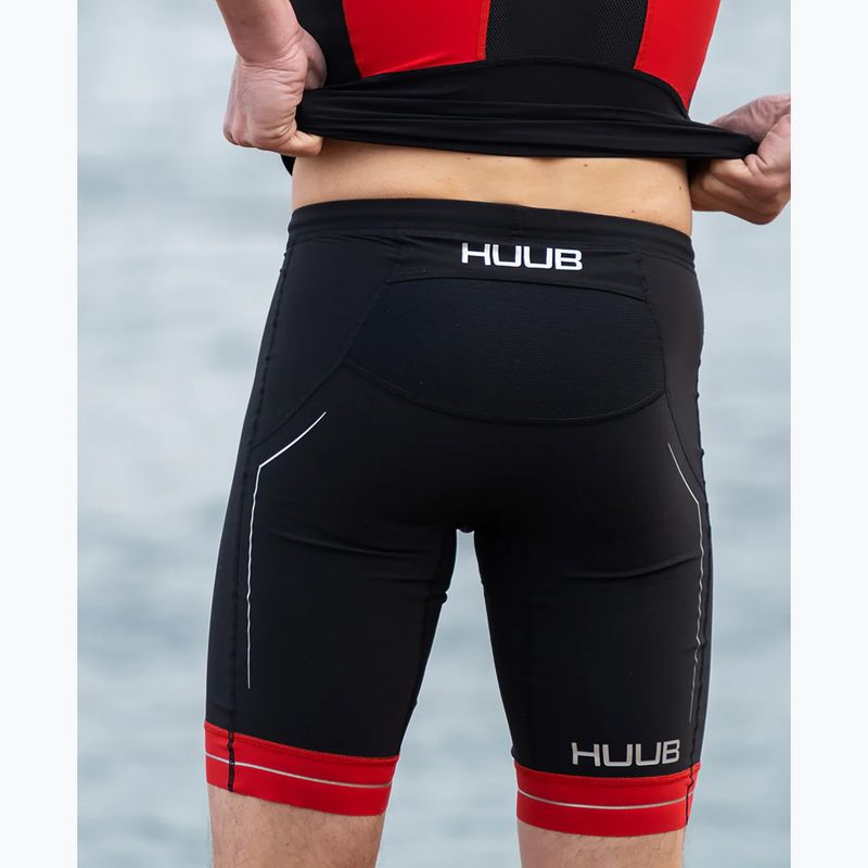 HUUB Men's Triathlon Shorts Race Tri Short black/red RCSH 5