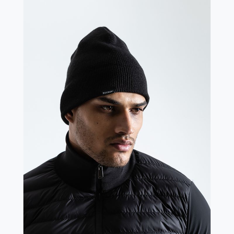 Men's winter hat BOXRAW Beanie black 4