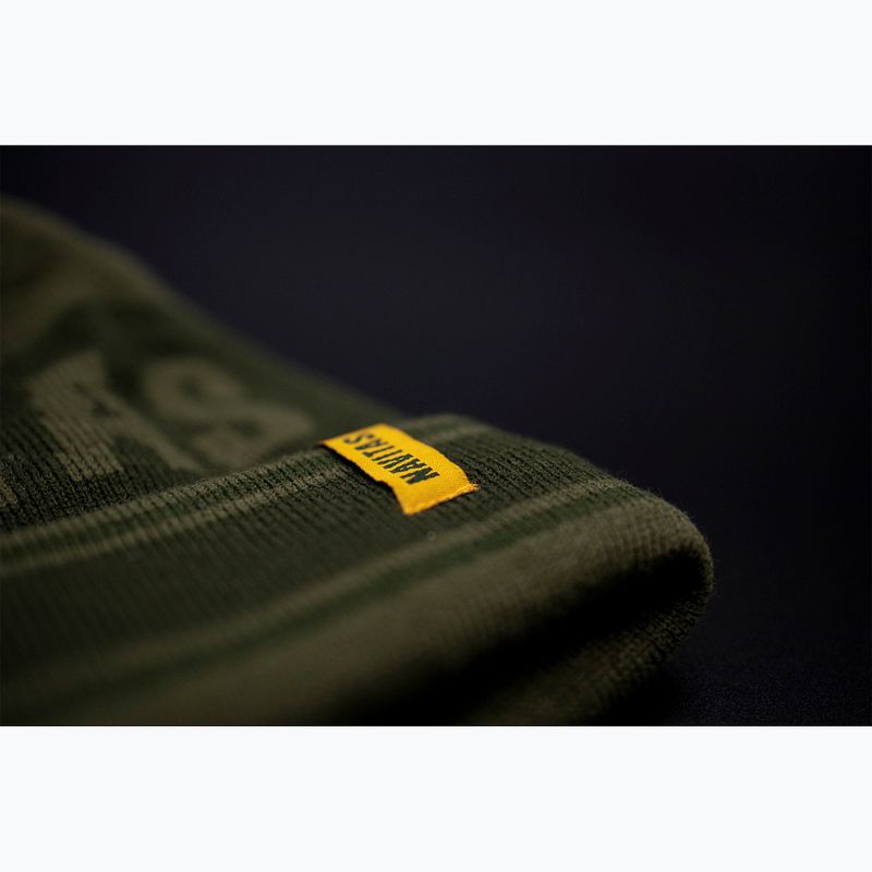 Navitas Fleece Lined Ski Bobble winter cap green 3
