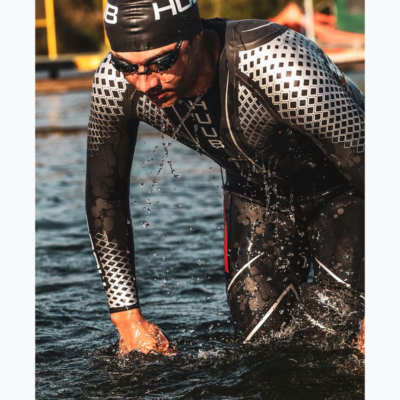 HUUB Lurz Open Water men's triathlon wetsuit black RACEOP 7