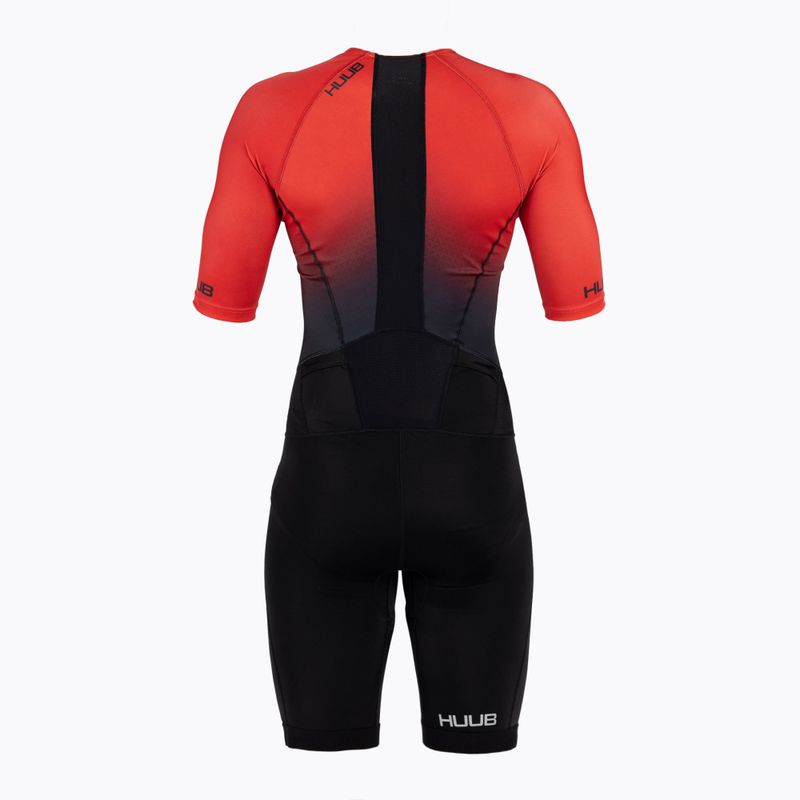 Men's HUUB Commit Long Course Triathlon Suit black/red COMLCS 2