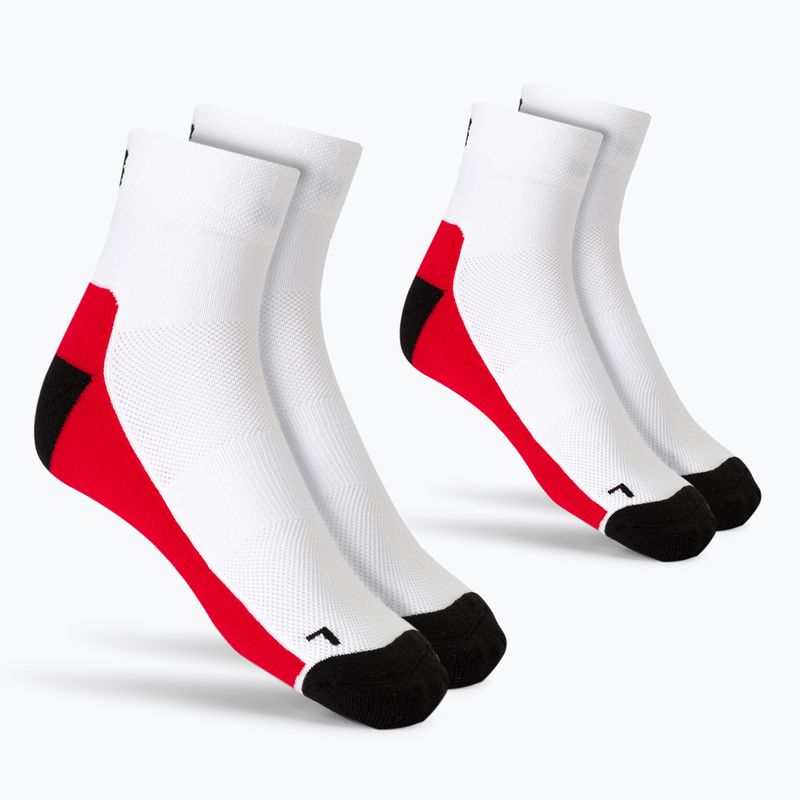 HUUB Running Socks 2 pack white RUNSOCK