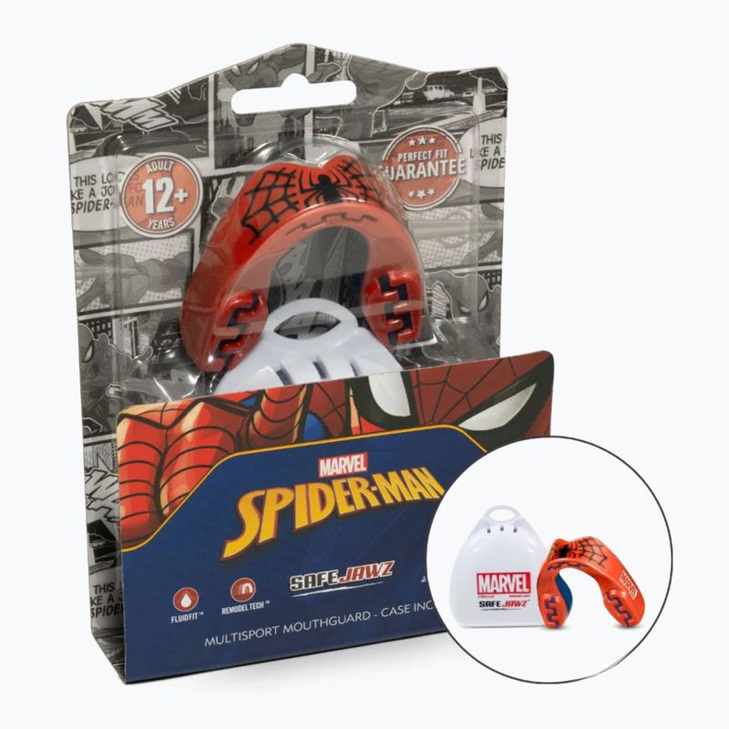 SAFEJAWZ Marvel Spider Man red jaw protector 2