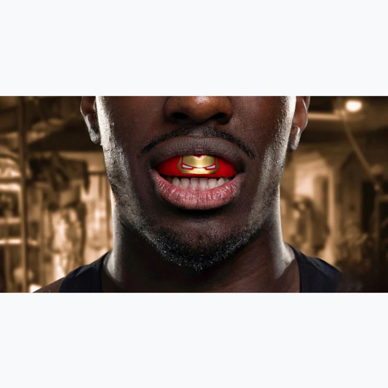 SAFEJAWZ Marvel Iron Man red jaw protector 5