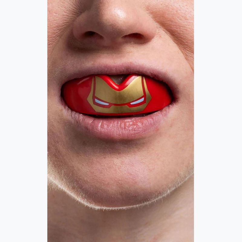 SAFEJAWZ children's jaw protector Marvel Iron Man red 3