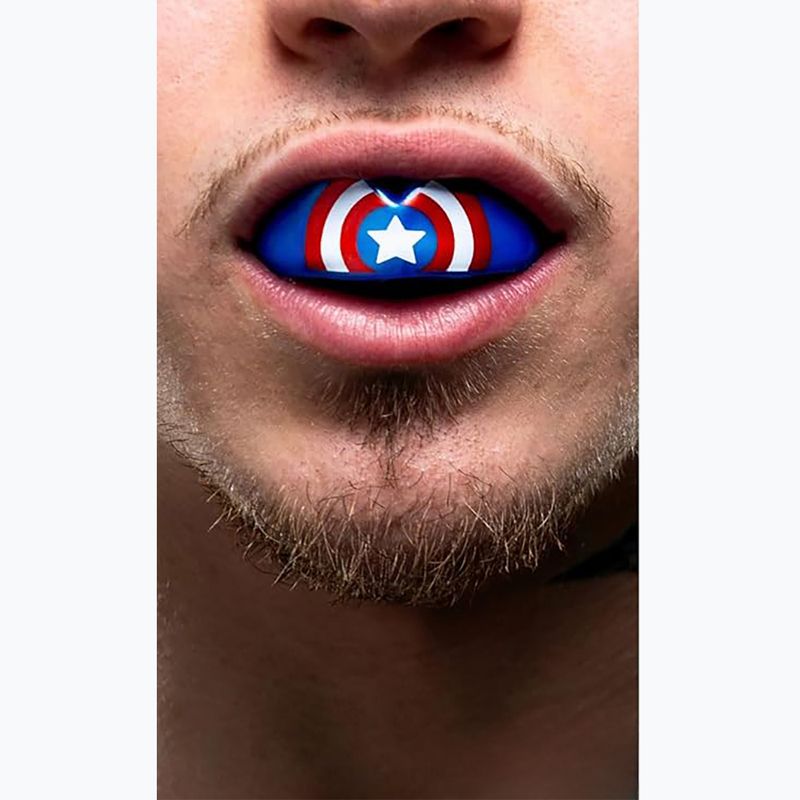 SAFEJAWZ jaw protector Marvel Captain America blue 4