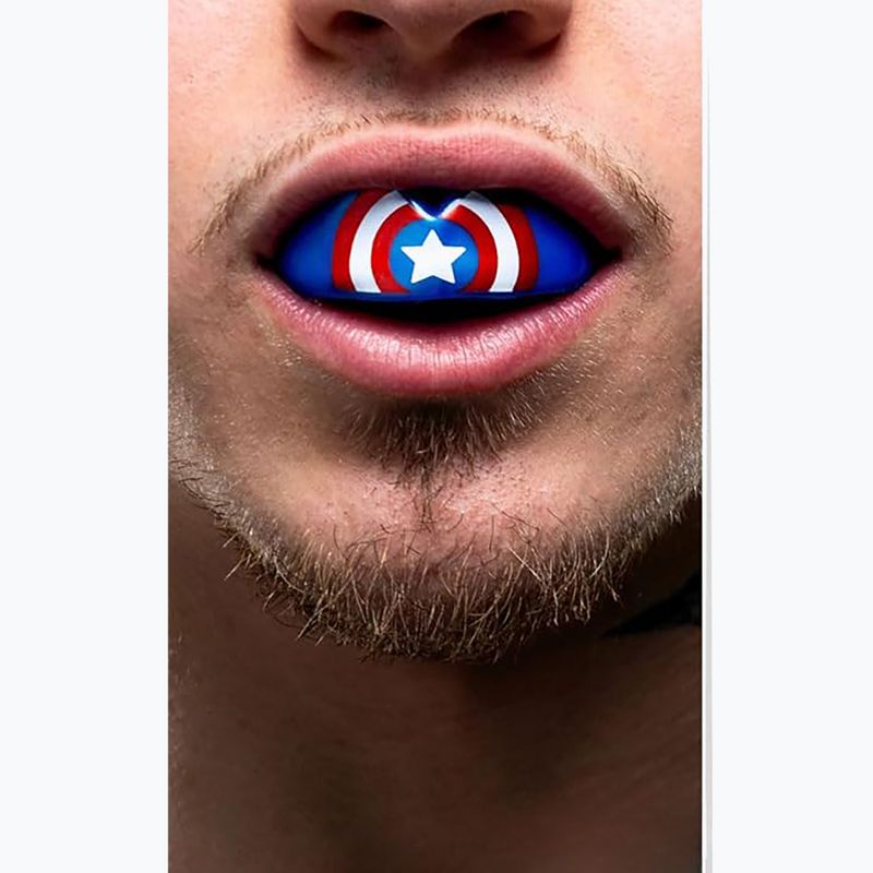 SAFEJAWZ children's jaw protector Marvel Captain America blue 4