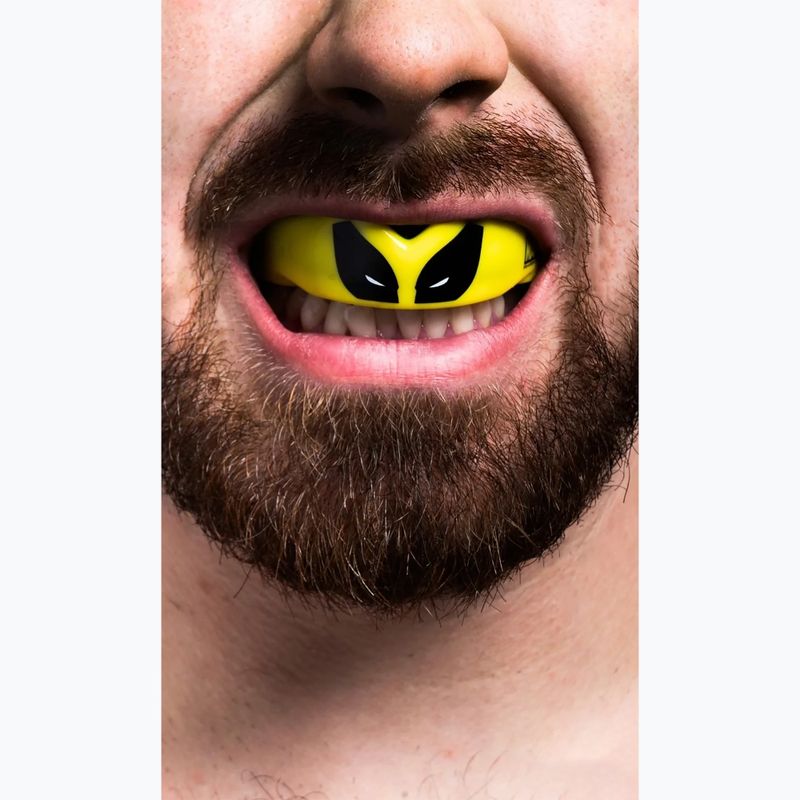 SAFEJAWZ Wolverine yellow/black jaw protector 2