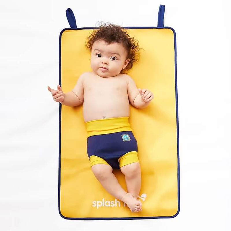 Splash About Happy Nappy swim nappy navy / yellow 4