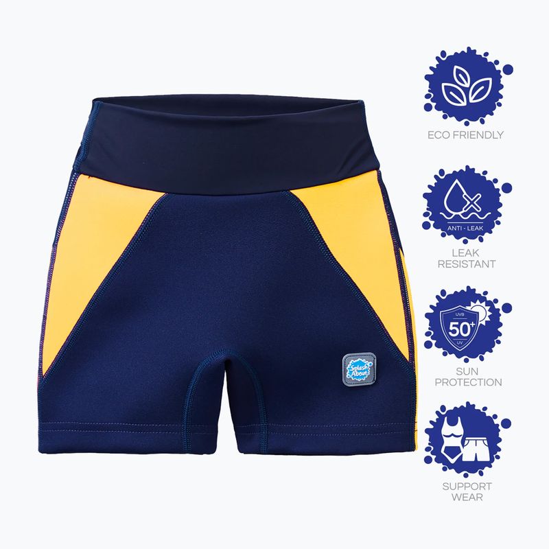 Swim diaper Splash About Splash Jammers SJACNYL navy/yellow 4