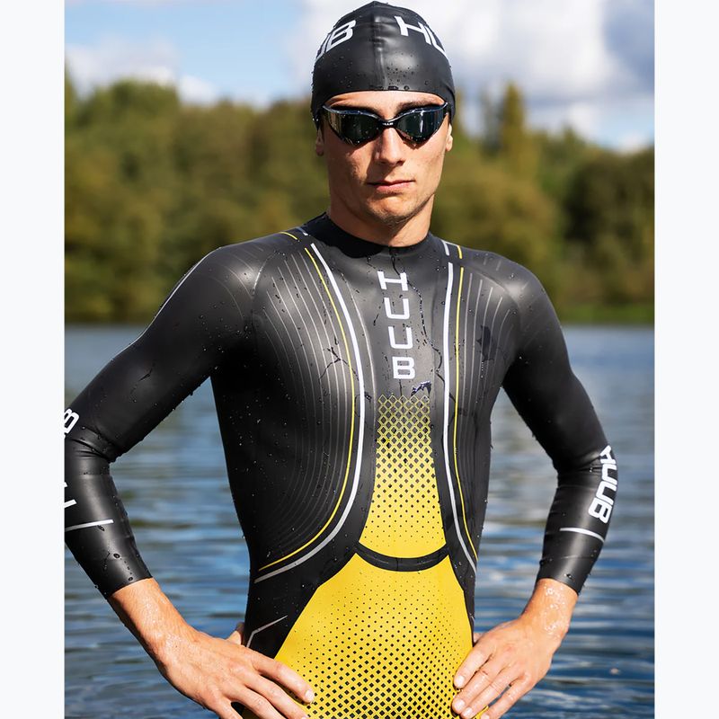 HUUB Men's Agilis Ali Gold 3:5 Triathlon Foam Black/Yellow FRE35H 8