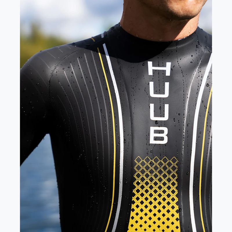 HUUB Men's Agilis Ali Gold 3:5 Triathlon Foam Black/Yellow FRE35H 10