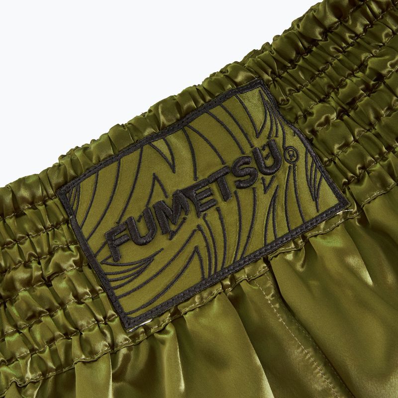 FUMETSU Origins Muay Thai men's training shorts khaki 4