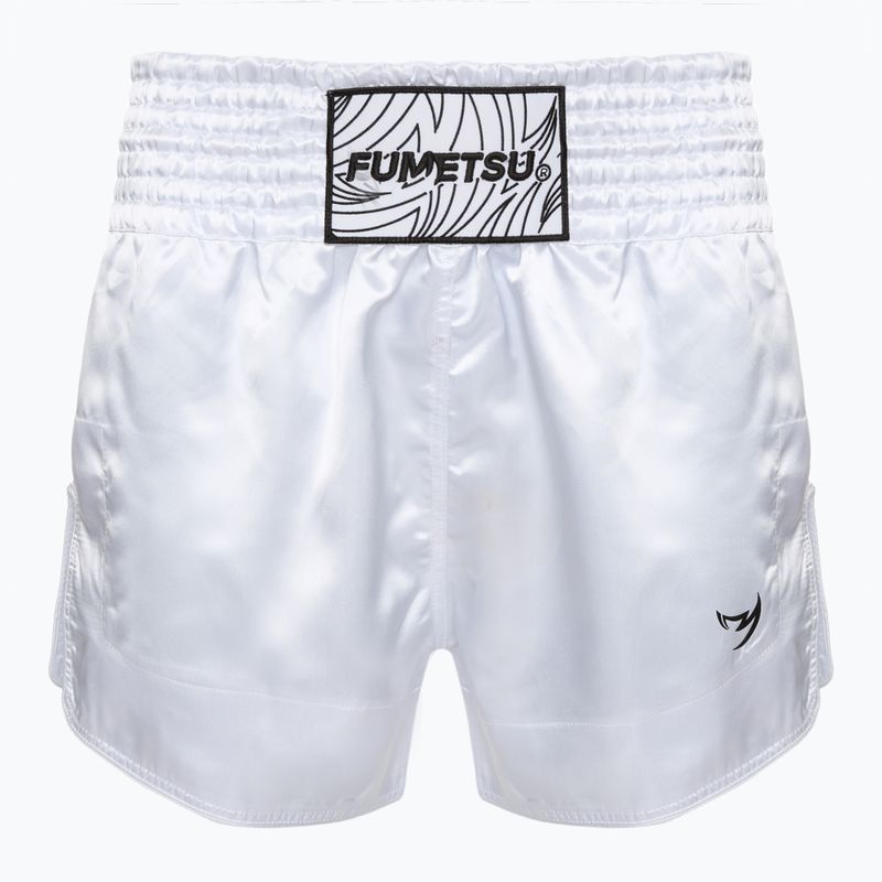 FUMETSU Origins Muay Thai men's training shorts white