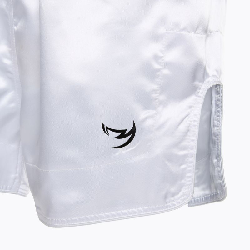 FUMETSU Origins Muay Thai men's training shorts white 4