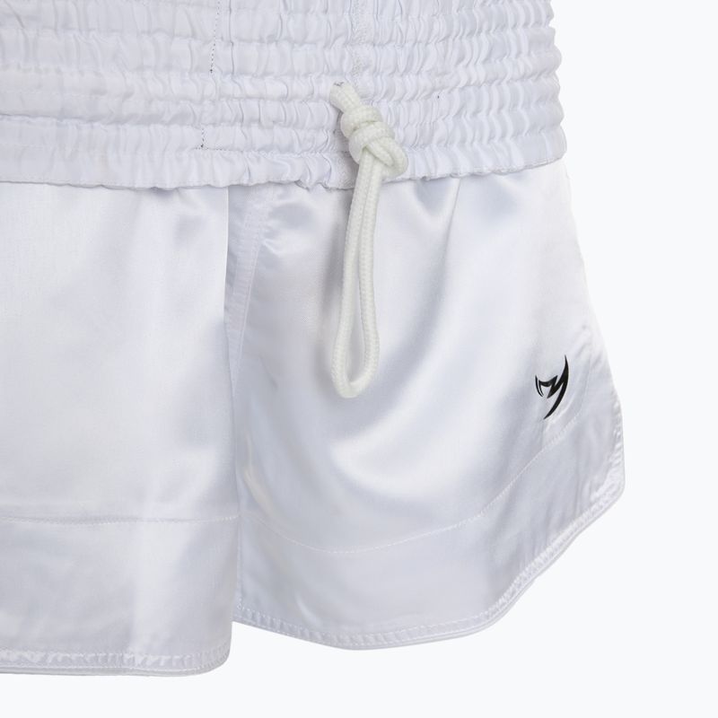 FUMETSU Origins Muay Thai men's training shorts white 5