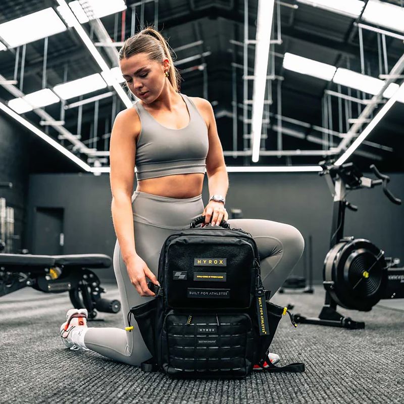 Training backpack Built For Athletes Hyrox X BFA Pro 35 l black/yellow 14