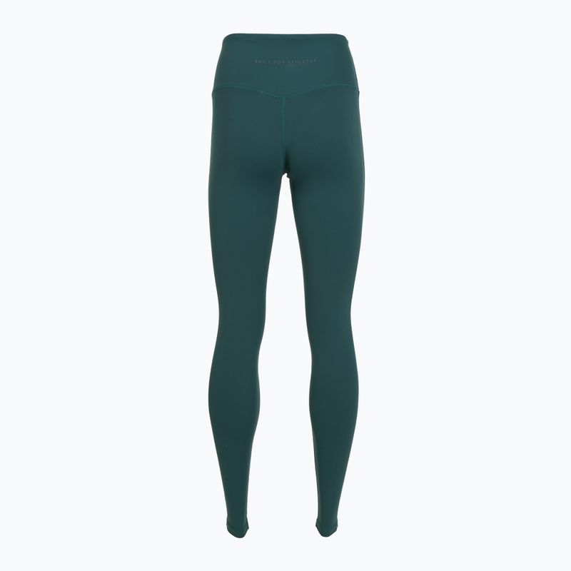 Women's training leggings Built For Athletes Training forest green 4