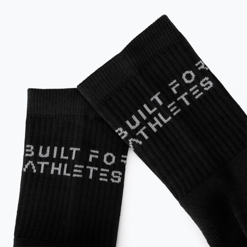 Socks Built For Athletes Crew Training black 3