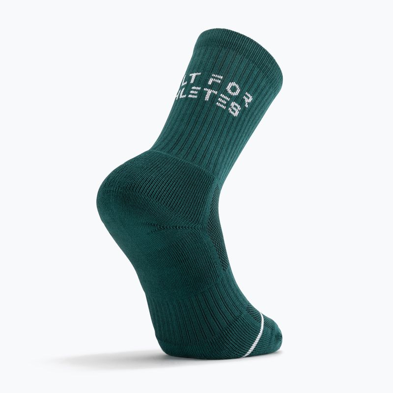 Socks Built For Athletes Crew Training forest green 6