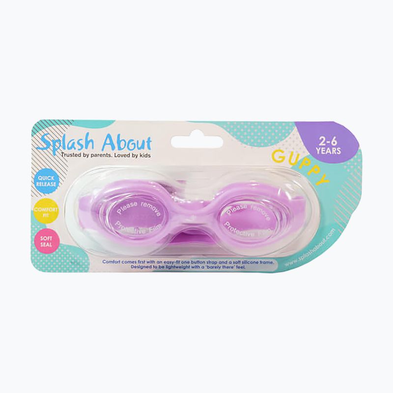 Children's swimming goggles Splash About Guppy lilac 3