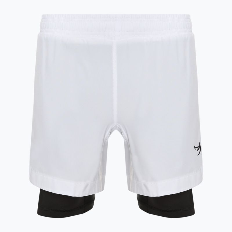 Men's training shorts FUMETSU Origins Dual Layer white