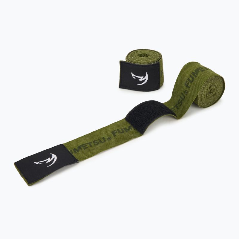 FUMETSU Icon 400 cm khaki boxing wraps