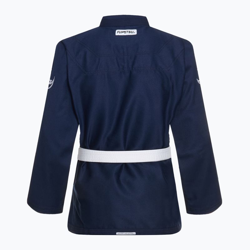 GI for Brazilian jiu-jitsu FUMETSU Ghost V-Lite BJJ navy 3