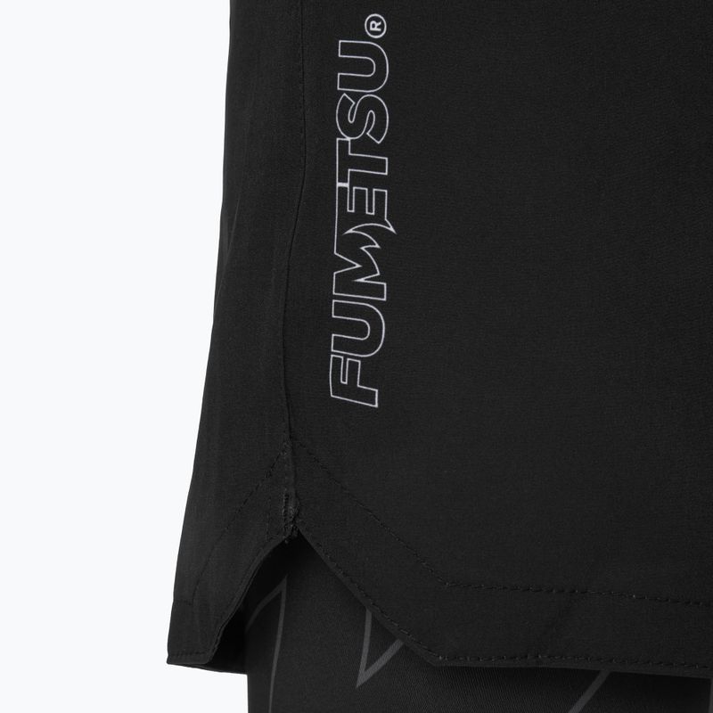 Men's FUMETSU Icon Dual Layer Training shorts black 5