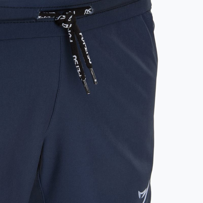 Men's FUMETSU Icon Dual Layer Training shorts navy/ white 4