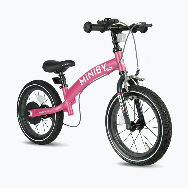 Children's bike Qplay Miniby 3in1 rose 4