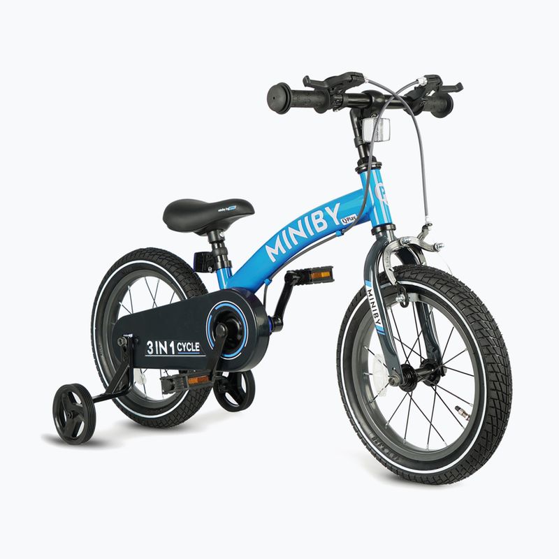 Children's bike Qplay Miniby 3in1 blue 2