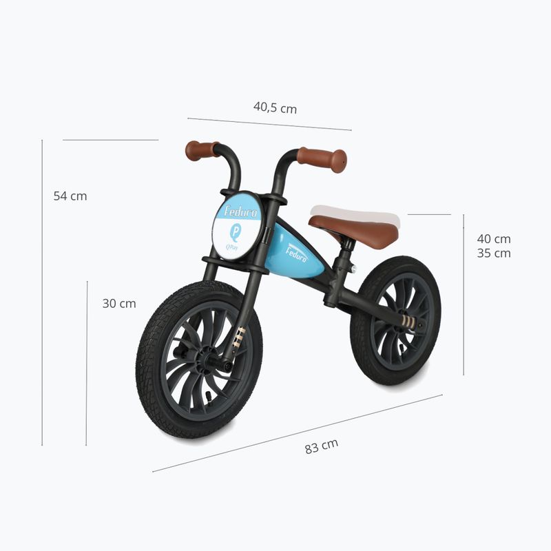Balance bike Qplay Feduro blue 2