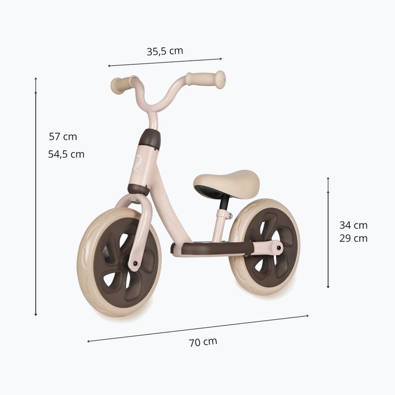 Balance bike Qplay Trainer pink 2
