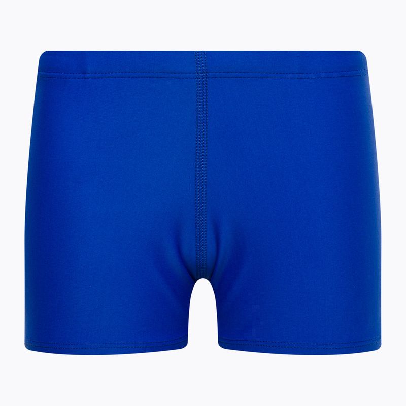 Nike Multi Logo Square Leg children's swim boxers blue NESSD042-494 2
