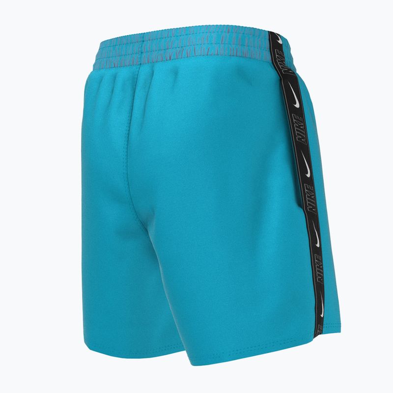 Men's Nike Logo Tape 4'' Volley shorts blue NESSD794-480 7