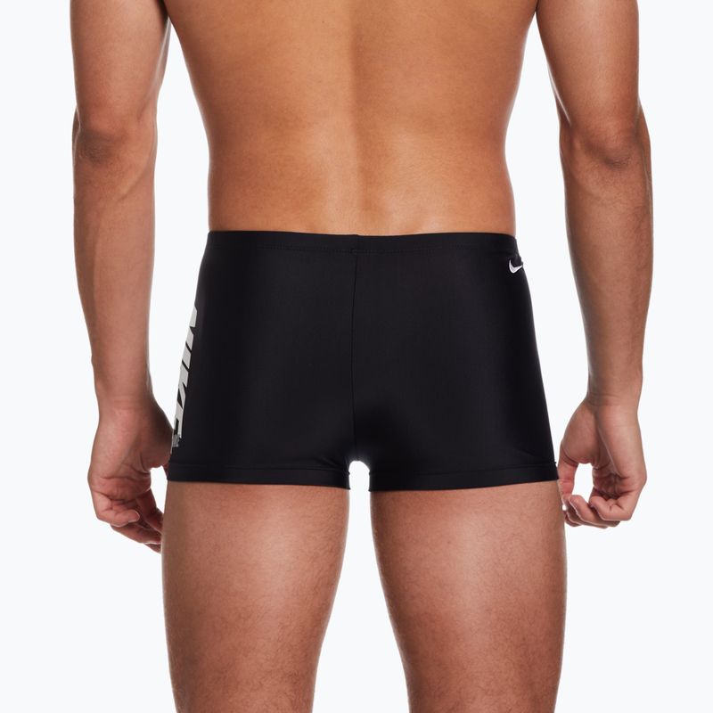 Men's Nike Shift Square Leg swim boxers black NESSD638-001 6