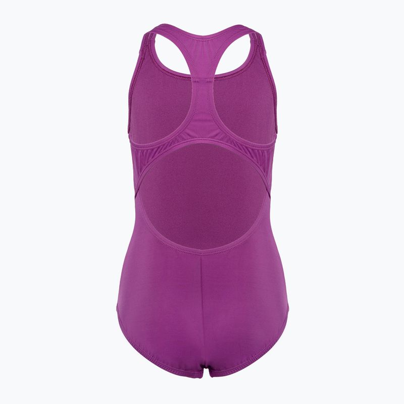 Nike Essential Racerback bold berry children's one-piece swimsuit 2