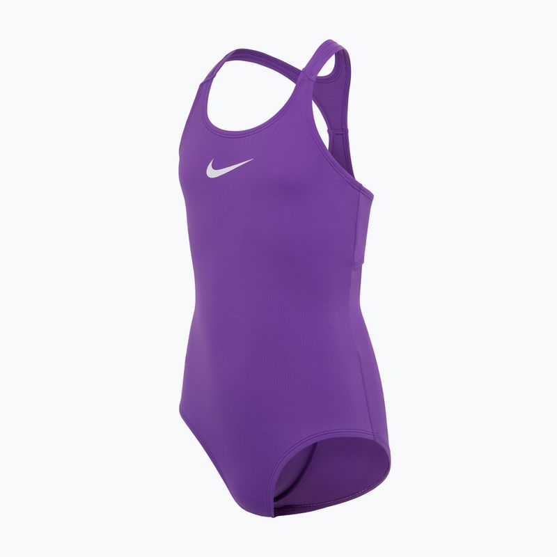 Nike Essential Racerback bold berry children's one-piece swimsuit 4