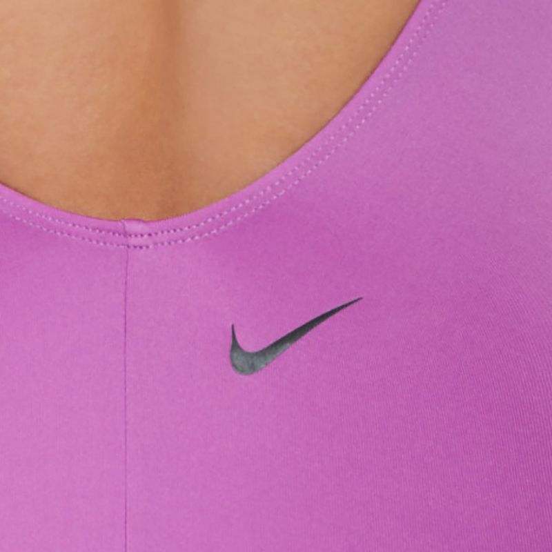 Women's one-piece swimsuit Nike Multi Logo U-Back fuchsia dream 8