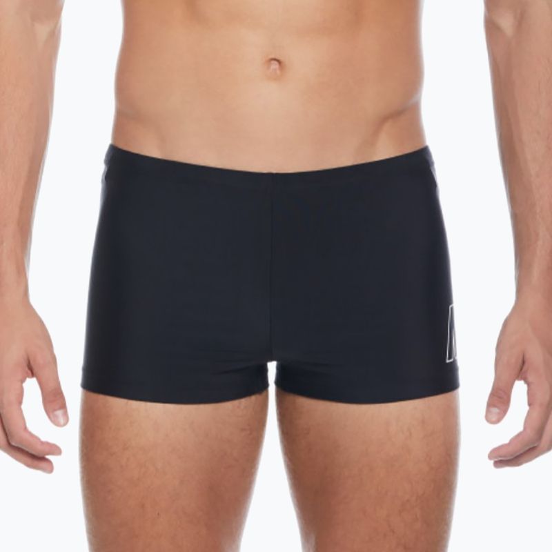 Men's Nike Logo Square swim boxers black 5