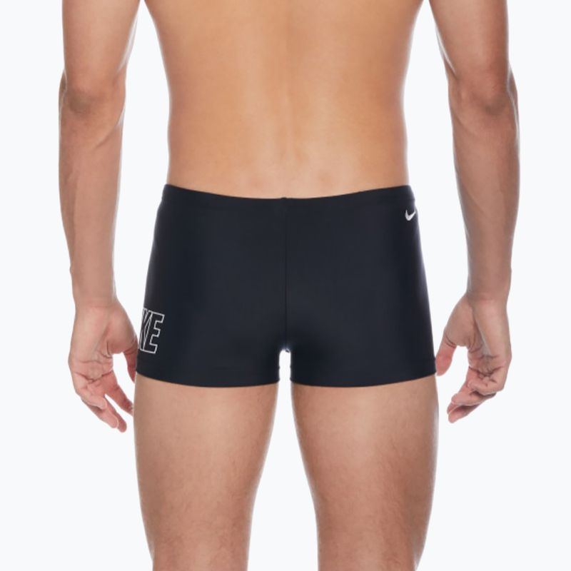 Men's Nike Logo Square swim boxers black 6