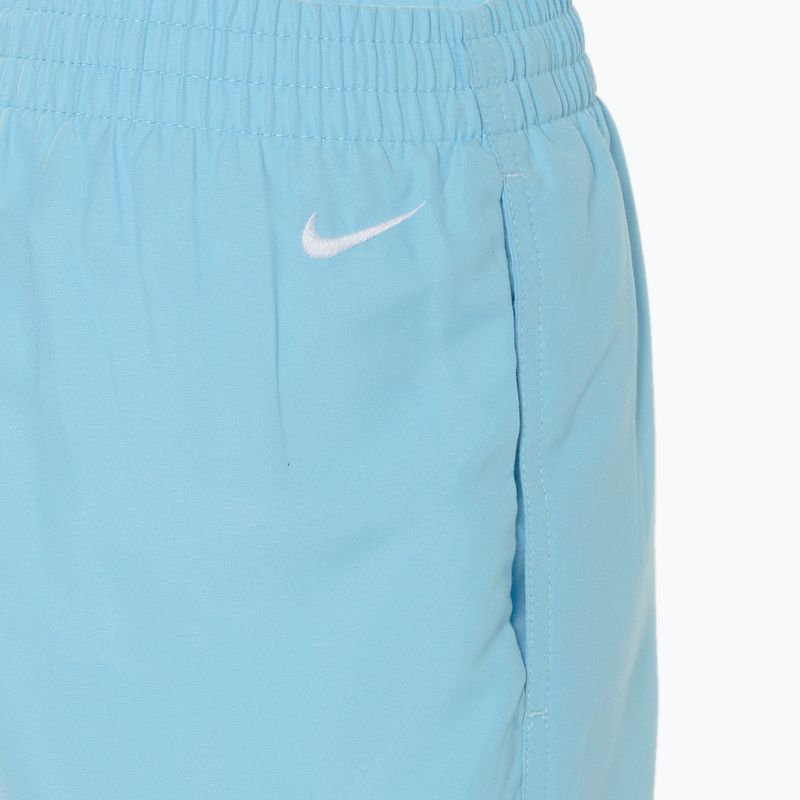 Children's Nike Split Logo 4" Volley swim shorts aquarius blue 4