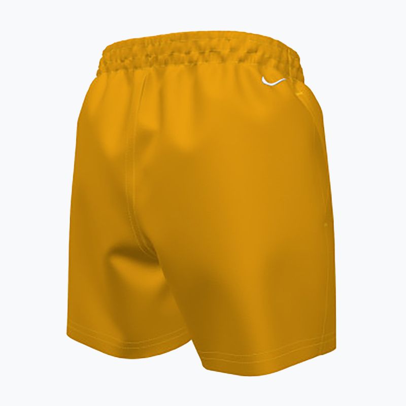 Nike Split Logo 4" Volley laser orange children's swim shorts 6